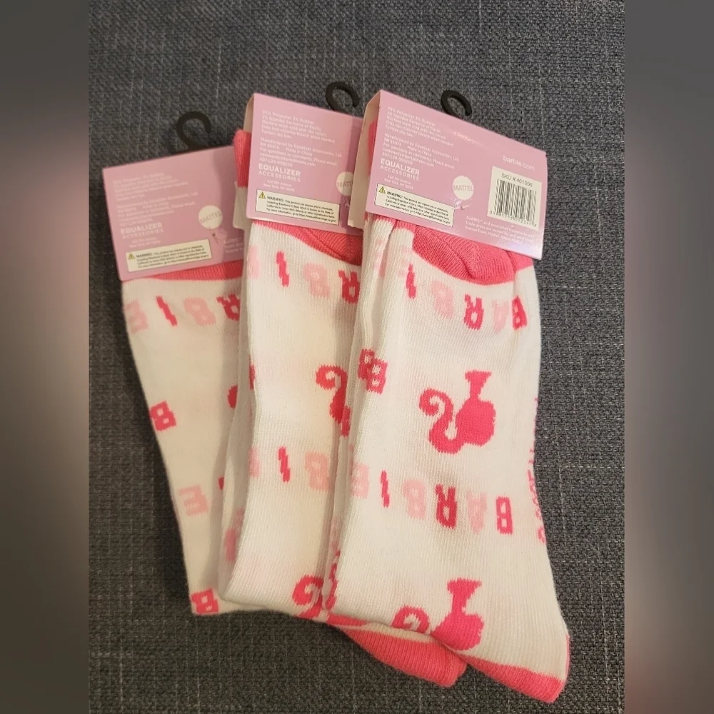 Barbie chic socks